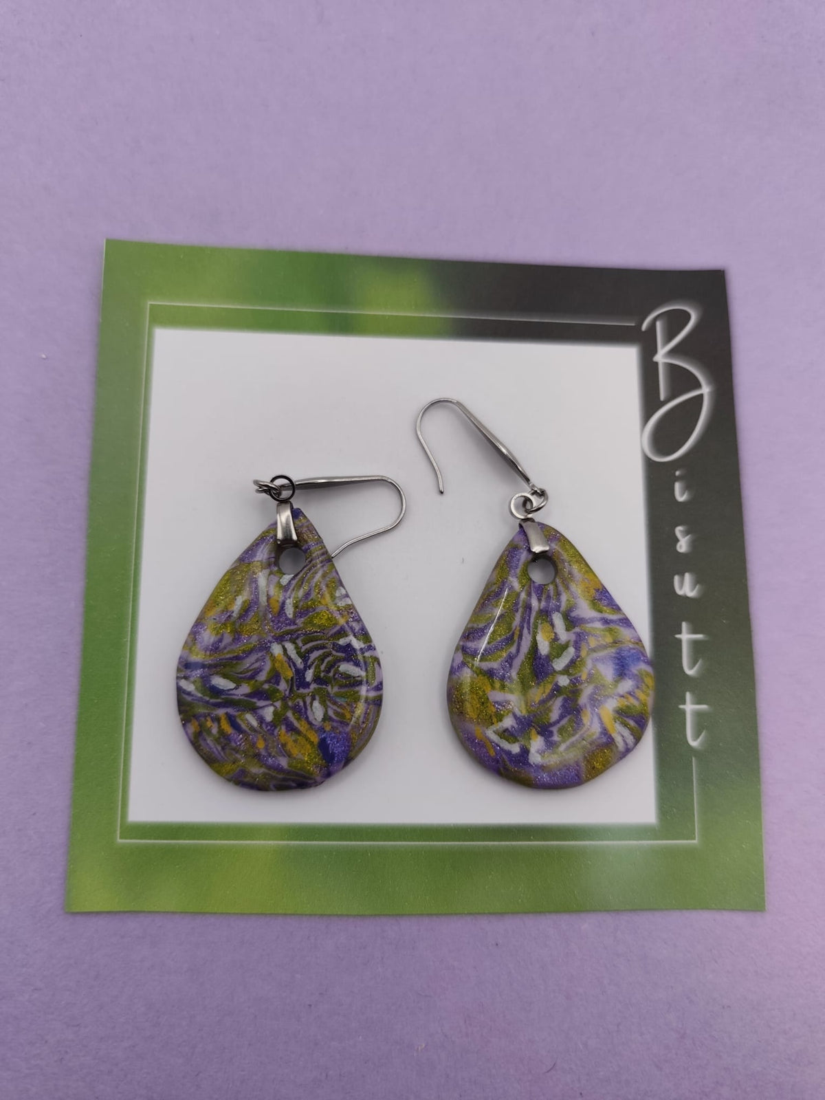 Pendientes Lavanda