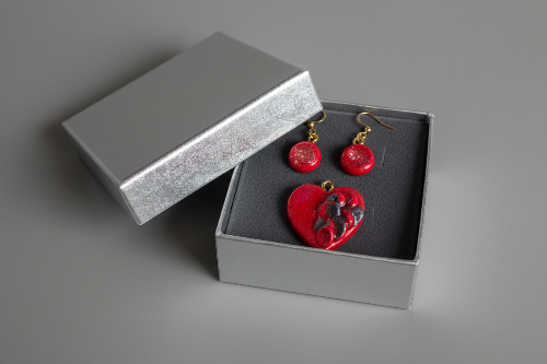 Red heart set