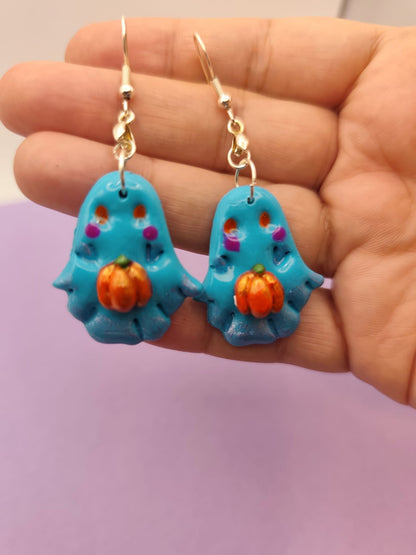 Pendientes Fantasma Azul