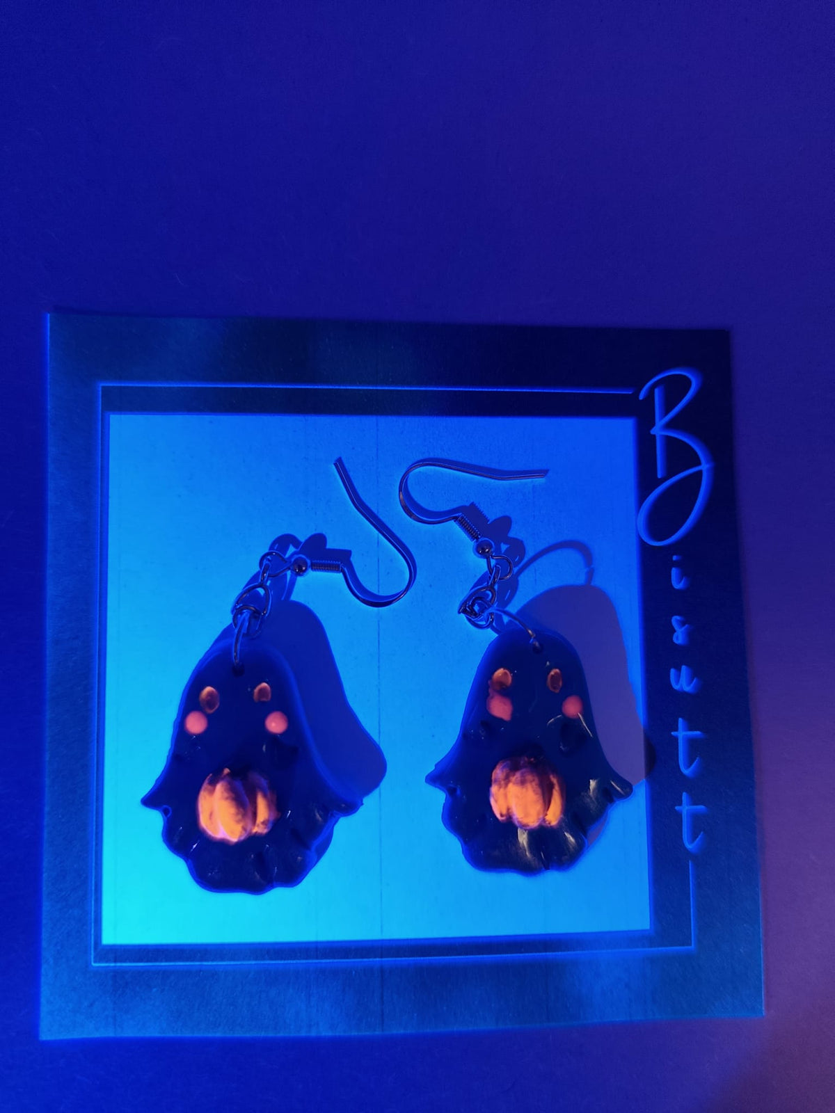 Pendientes Fantasma Azul