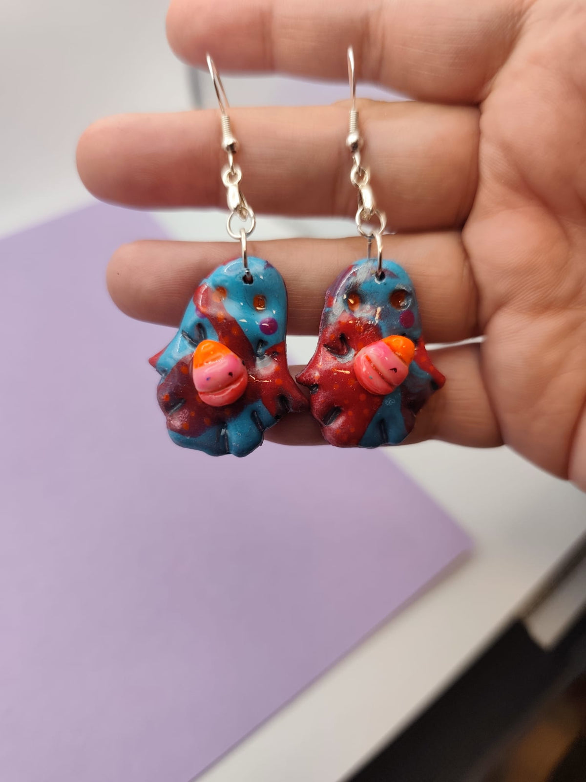 Pendientes Boo Berry