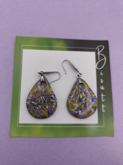 Pendientes Lavanda