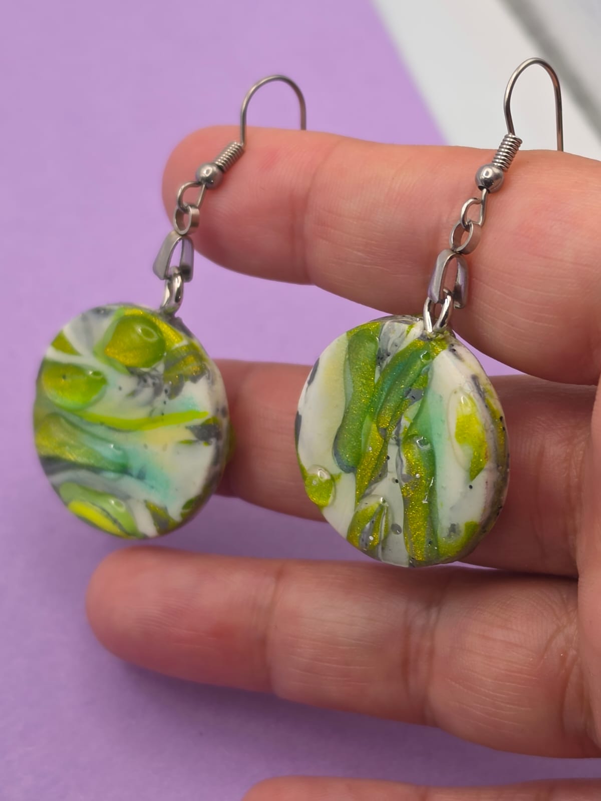 Pendientes Verdant